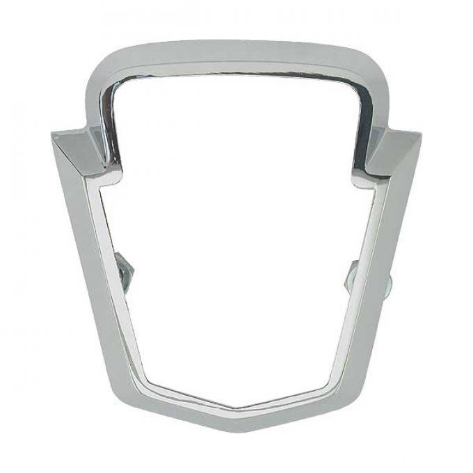 Trunk Emblem Bezel - Die Cast - Triple Chrome Plated - Ford