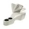 Ford Thunderbird Wing Rider Console, White, 1955-56