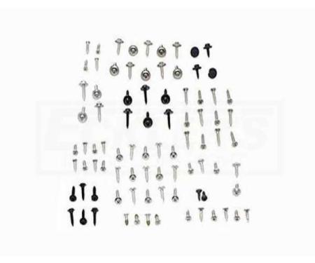 Firebird Interior Screw Kit, Complete, 1978