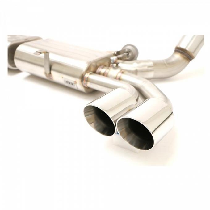 Corvette Fusion Exhaust System, B&B, With Quad Round Tips 1997-2004