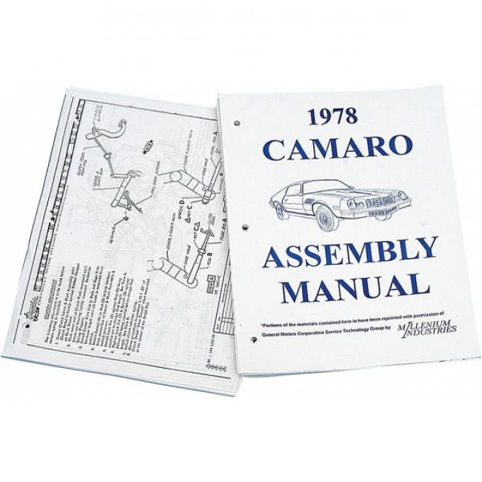 Camaro Assembly Manual, 1978