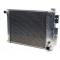 Firebird Radiator, Aluminum, 23, Griffin Pro Series, For Cars With Automatic Transmission, 1967-1969