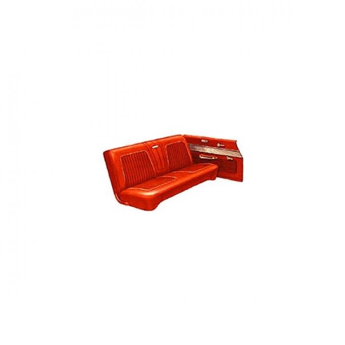 Front Bench Seat Cover, Falcon, Ranchero, 1964