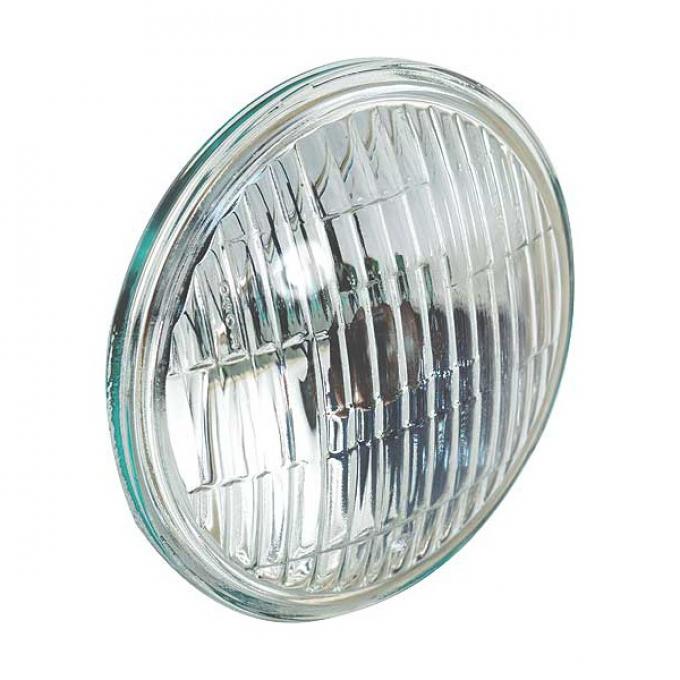 Ford Mustang Fog Light Sealed Beam Bulb - G.E. Logo & Word Fog On Clear Lens