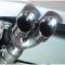 Camaro Exhaust System, Power-Pulse, With Pro-Series 3-1/2 Tips, LT1 Dual Cats, CORSA, 1995-1997