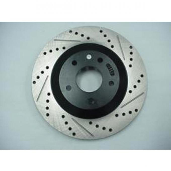 Stoptech Corvette Brake Rotor, Left, Rear, High Performance, 1988-1996