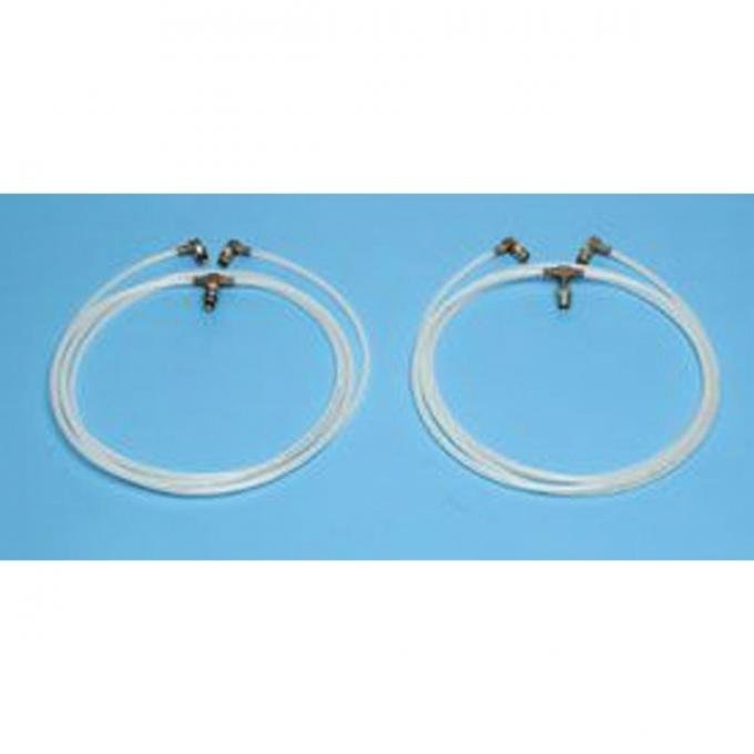 Firebird Convertible Power Top Hoses, 1967-1969