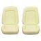 Camaro Bucket Seat Foam Cushions, Standard Interior, 1967-1968