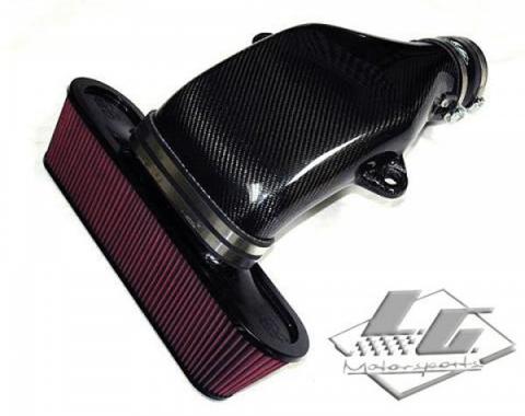 Corvette LG Motorsports Carbon Fiber Cold Air Intake System, LS7, LS3, 2008-2013