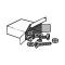 Center Grille Section Hardware Kit - Ford Passenger