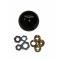 Shift Knob Black Billiard With Tri-5 Logo