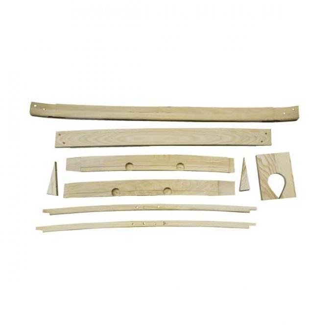 Top Wood - Roof Rib Kit - Ford 3 Window Coupe