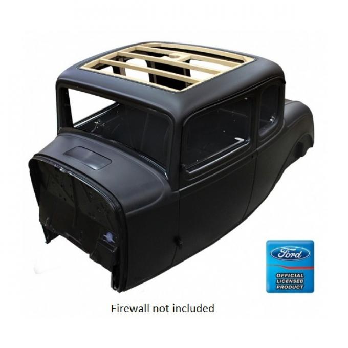 Ford 5-Window Coupe Body - Original Roof With Cowl Vent, 1932