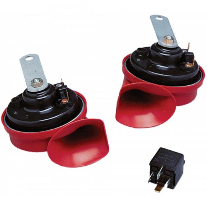 Hella Supertone Horn Kit, 12-Volt, 300/500Hz