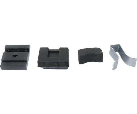 Model A Ford Door Bumper Set - Rubber - Coupe, Tudor Sedan & Cabriolet - 10 Pieces