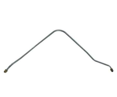 Firebird Pump To Carburetor Line, 400 CI, Four Barrel, Stainless Steel 1976