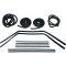 Chevy Truck Weatherstrip Kit, For Small Rear Glass, Without Stainless Steel Molding, 1967-1968