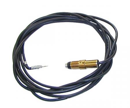 Camaro Radio Antenna Cable, Rear Mount, With Antenna Body, 1969