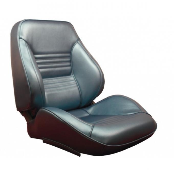 El Camino Standard Interior, Touring II, Front Bucket Seat, 1967