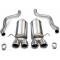 Corvette Exhaust System, CORSA, Xtreme, With Pro-Series 3-1/2" Quad Tips, 2005-2008