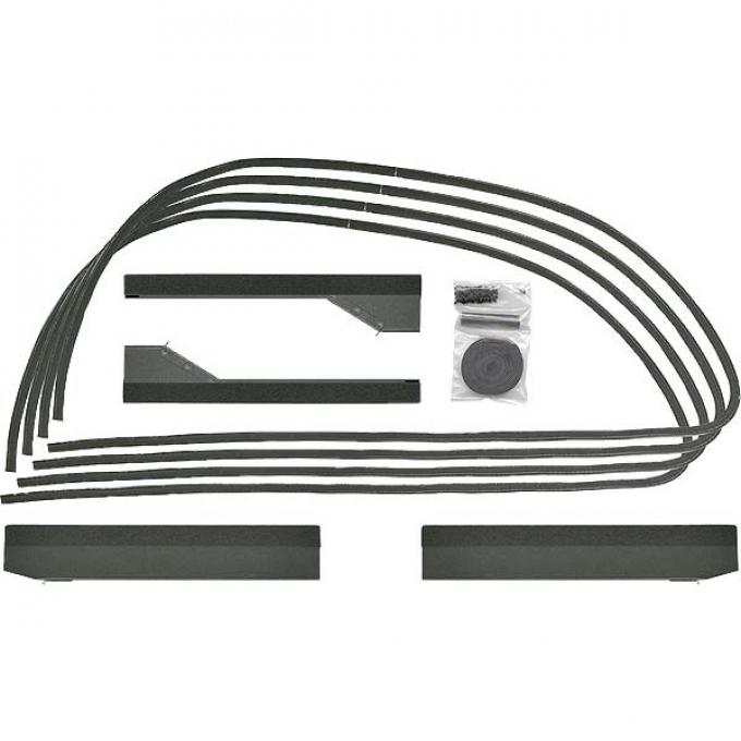 Front Window Channel Kit - Ford Tudor Sedan & Ford Club Coupe