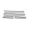 Belt Weatherstrip Kit - Convertible - Doors and Rear Quarter Windows