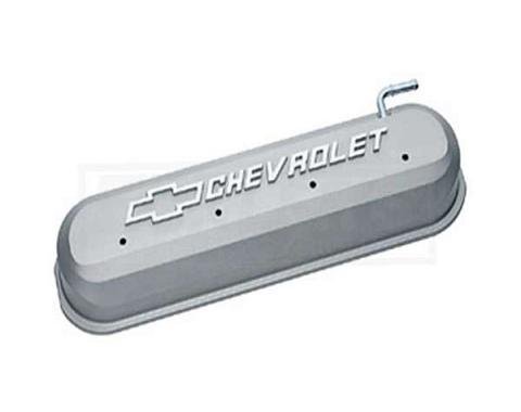 Firebird LS V8, Valve Cover, Cast Gray With Raised Emblems, 1967-2002