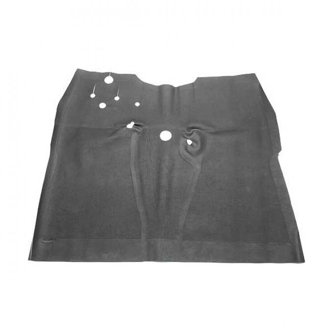 Ford Front Floor Mat - Black Rubber - Ford Passenger