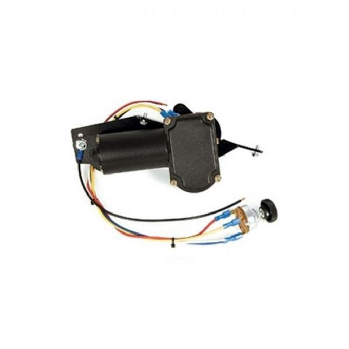 Electric Wiper Motor Conversion Kit, 12 Volt, 1939-1940