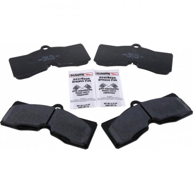 Corvette Brake Pads, Front or Rear, Hawk, HP Street, 1965-1982