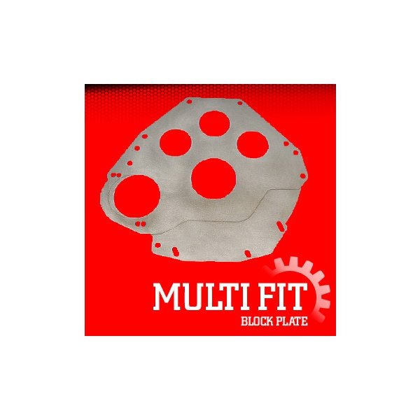 C4 Block Plate, Street Transmission Package Upgrade, Small Block V8 289