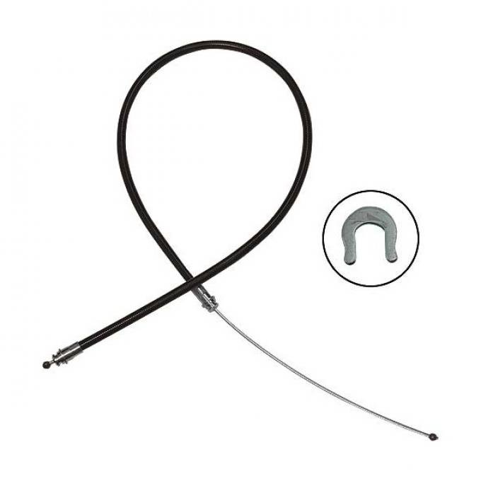Emergency Brake Cable - Front - 49-7/8 Long - Before 5-1-61- Falcon 2-Door Sedan