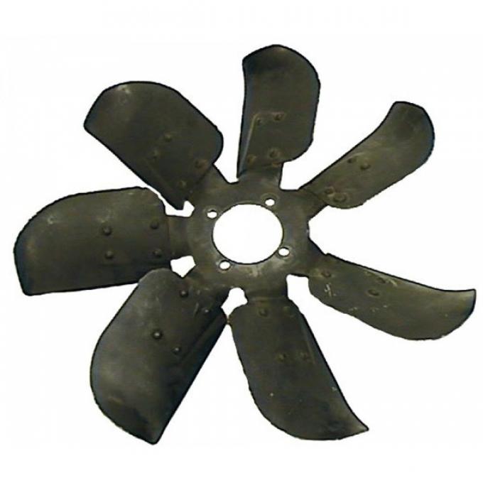 Camaro Engine Cooling Fan, 7-Blade, Date Coded, For Use With Fan Clutch, 1969