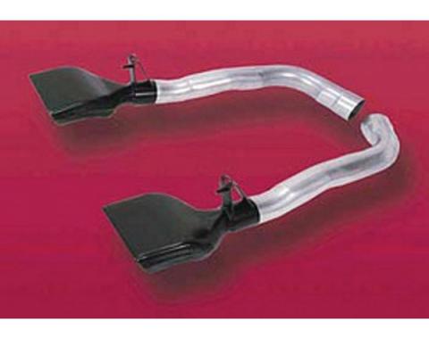 Corvette Muffler Eliminator, With LT1 Tips, 1991