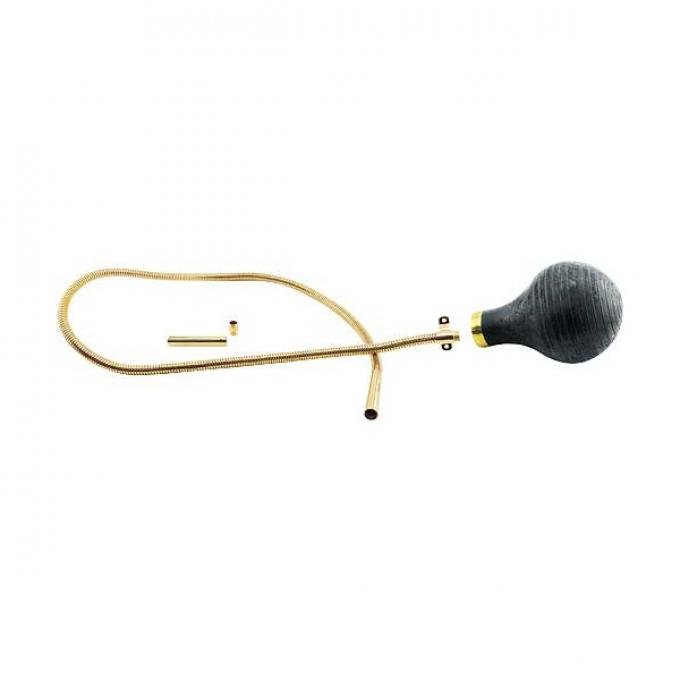 Model T Ford Horn - Complete Assembled Set Up - Brass - 5 Foot Length