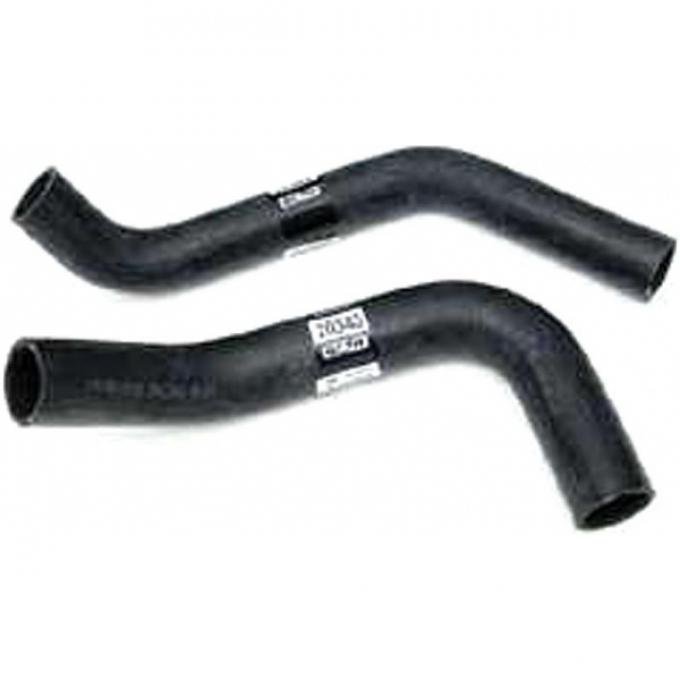 Full Size Chevy Radiator Hose Set, Upper & Lower, 348ci 4bbl Engine, 1958