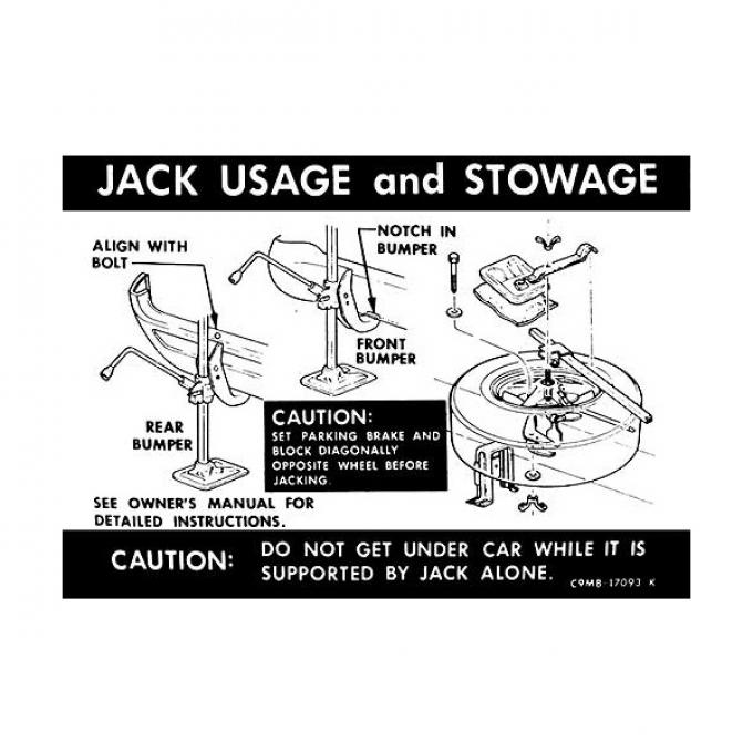 Jack Instructions - Styled Steel Wheels