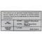 Emission Decal, 351-2V AT/MT, (Before 10/1), Galaxie, 1970