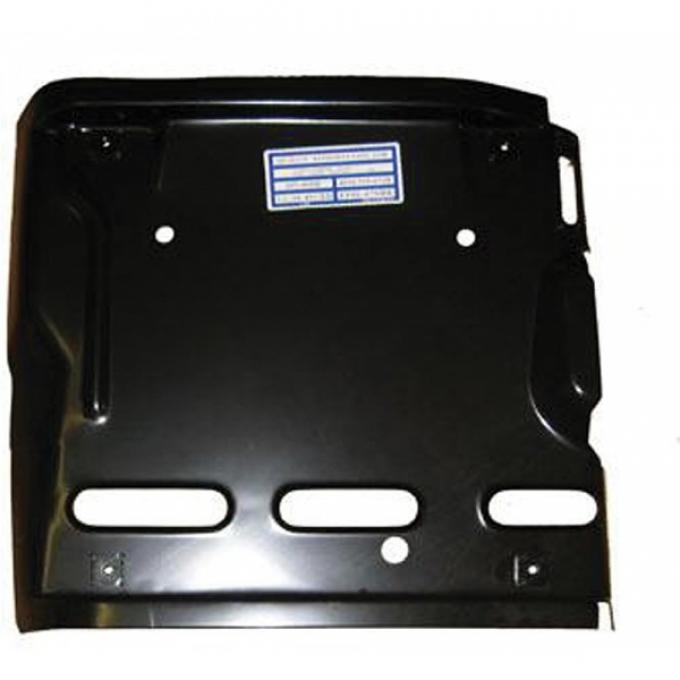 Firebird Front Seat Frame Floor Support, Convertible, Right, 1967-1969