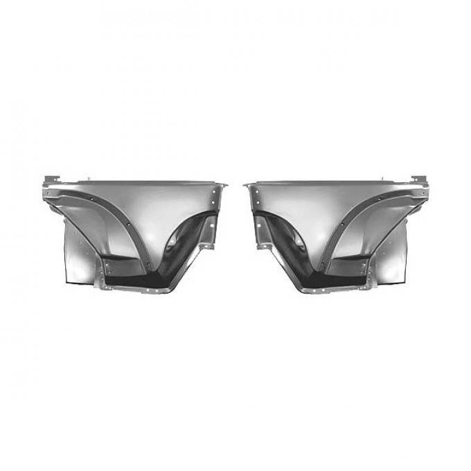 Cowl Complete Panels - Top Quality - Die Stamped Steel - Ford Passenger