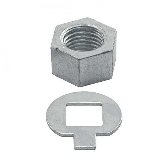 Trunk & Rumble Seat Handle Nut & Lock Washer - Ford