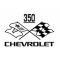 Nova And Chevy II Under Hood Cover, Quietride AcoustiHOOD, 3-D Molded, With Crossed Flags And Engine Displacement Logo,1962-1965