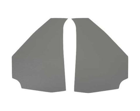 Under Dash Cowl Kick Panels - Gray - 2-Door - Ford Only