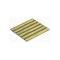 Custom Floor Wood & Stainless Steel Strip Kit - Ford PickupTruck - Red Oak