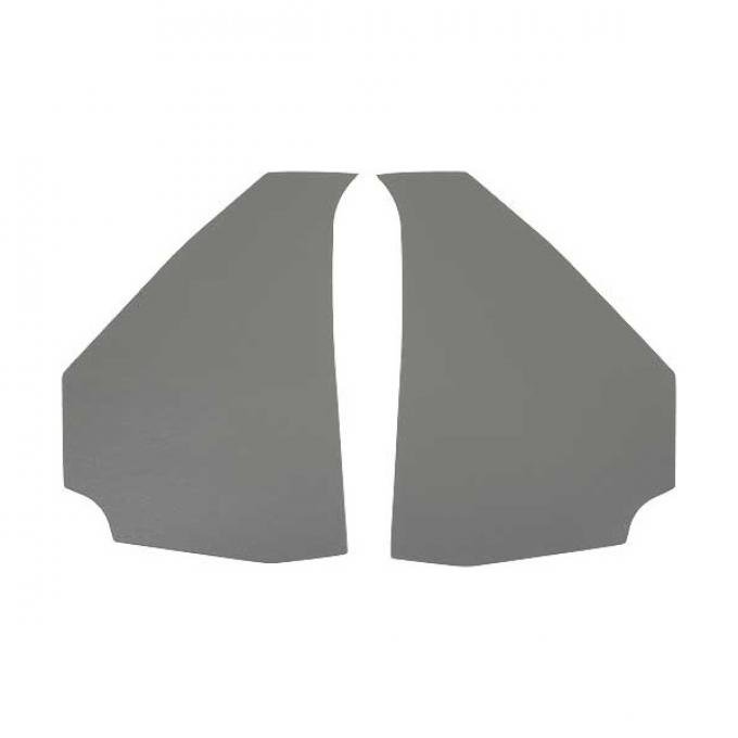 Under Dash Cowl Kick Panels - Gray - 2-Door - Ford Only