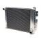 Camaro Radiator, Aluminum, 21", Griffin Pro Series, For Cars With Manual Transmission, 1967-1969