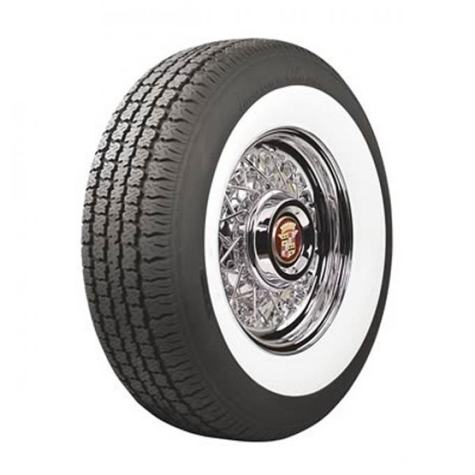 Tire - P205/75R15 - 2-3/8 Whitewall - Radial - Coker Classic