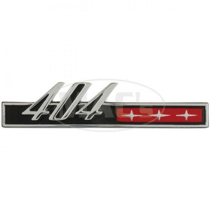 Fender Emblem, "404", Comet, 1964