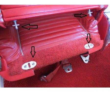 Seat Back Adjusting Kit Upgrade With Coarse Threads