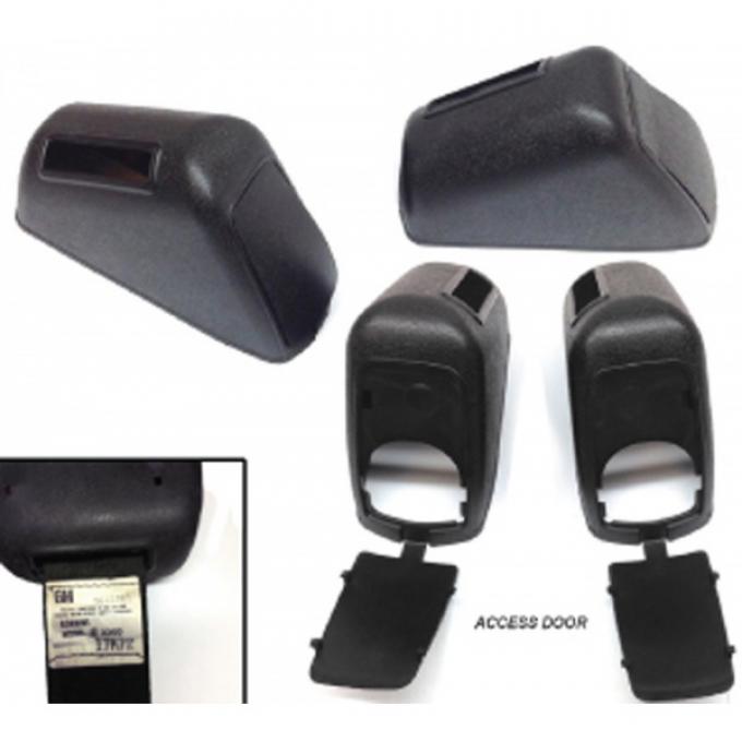 Camaro Seat Belt Retractor Covers, Robbins 3200, 1971-1974